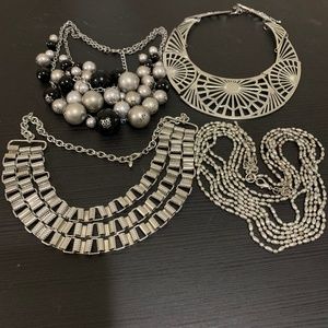 Silver Necklace Assortment